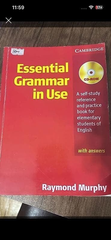 murphy: Məhsul: Essential Grammar in Use — Raymond Murphy Nəşriyyat: Cambridge — 1