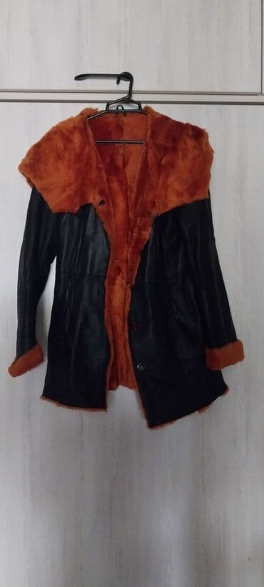 купить кожаную куртку в баку: Кожаная куртка на натуральном меху.Состояние отличное.Очень эффектно — 1