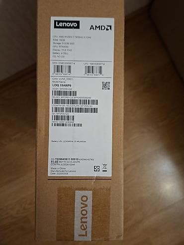 İşlənmiş Lenovo LOQ, 15.6 ", AMD Ryzen 7, 512 GB