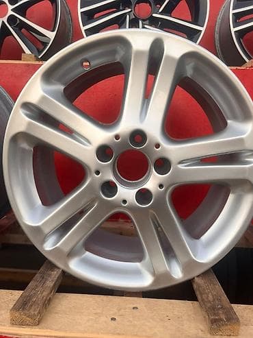 w210 diskler: Yüngül lehimli disk – 5 ikili şüalı dizayn, gümüş rəng. - Material — 1