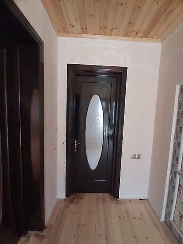 plasdik qaplar: Taxta interyer qapıları – klassik dizayn, şüşə əlavəli 4 eded tek qapi — 2