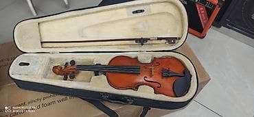 skripka: Skripka "Dominguez", violin 4/2 ölçü, ikinci əl Rast musiqi alətləri — 1