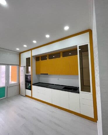 mətbəxt mebeli: Sifarişlə mətbəx dəsti, Özü çəkən petlələr, MDF, Kredit yoxdur, Pulsuz çatdırılma, Rayonlara çatdırılma — 2