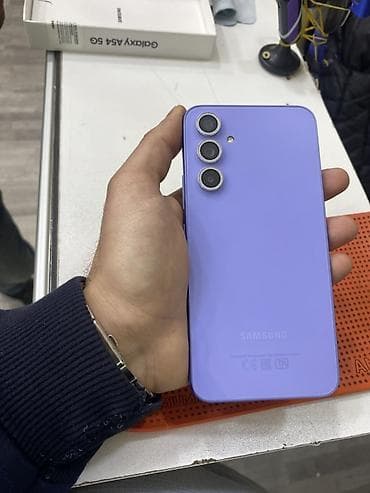 yaddas kart: Samsung Galaxy A54 5G, 256 GB, rəng - Bənövşəyi, İki sim kartlı — 3