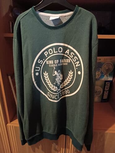 kapsonlu koynekler: Svitşot, U.S. Polo Assn, L, rəng - Göy — 4