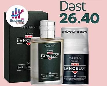 Faberlic məhsulları – müxtəlif dəstlər və ətirlər 1) Saç baxımı dəsti — 2