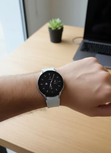 samsung a54 kontakt home: Yeni, Smart saat, Samsung, Аnti-lost, rəng - Bej — 1