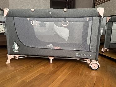 oyun manej: Kinderkraft uşaq oyun və yatma çarpayısı (playpen) Ölçüləri 60cm x — 3