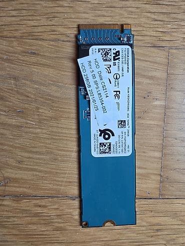 Daxili SSD disk 256 GB, M.2, İşlənmiş