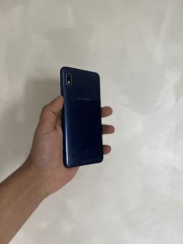 muzikalni centir: Samsung Galaxy A10, 32 GB, rəng - Mavi, Sensor — 4