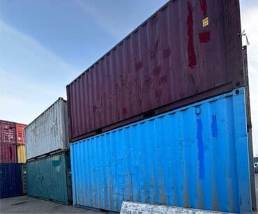 12 metrelik konteyner: Her növ Konteynerlar 6 vaya 12 vaya 13 metr uzunluq 2.9 veya 2,6 metr — 6