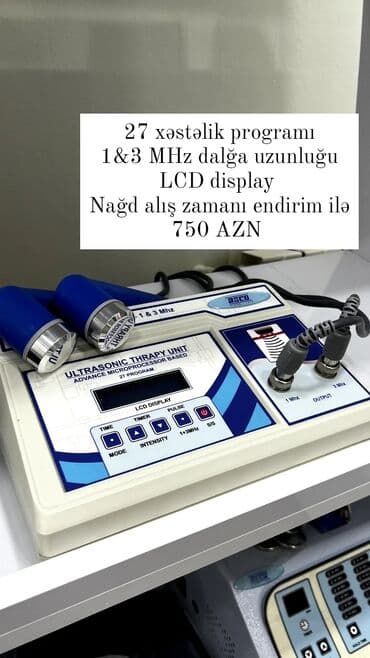 dializ aparatı: Fonoforez aparatı — 1