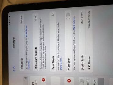 samsung tab s5e qiymeti: Ipad A16 256gb yaddas 100% pil. Hecbir problemi yoxdur. Real aliciya — 2