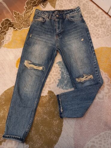 şalvar cins: Yeni kimidi1 dəfə geyinilib 45 m alınıb 15 m satılır — 1