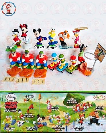 oyuncaqlar: Disney “Micky Maus & Freunde” – Kinder Surprise fiqurları — 1