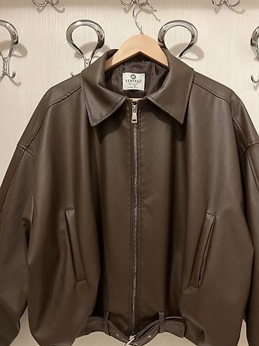 dəri şalvar: Pencək, Naxışsız, L — 4