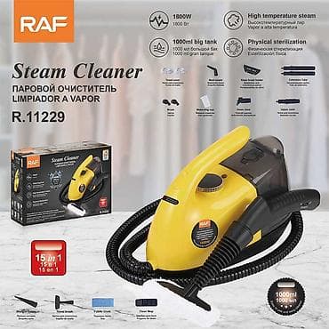 RAF R.11229 Buxar Təmizləyici Xüsusiyyətlər: - Güc: 1800W - Su çəni — 7