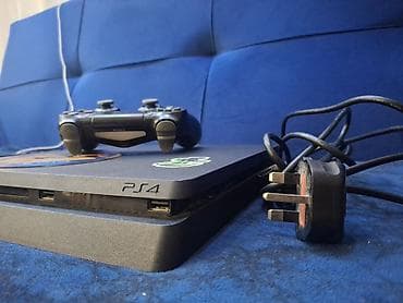 Sony PlayStation 4 Slim oyun konsolu Komplekt: - PS4 Slim konsolu - 1 — 3