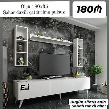 tv kreslo: TV stend Yep yeni 180 azn rəng seçimi var çatdırılma var endirimli — 1