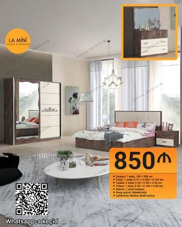 Yataq otağı dəsti – LA MINI (Laconic & Minimalism) Dəst tərkibi