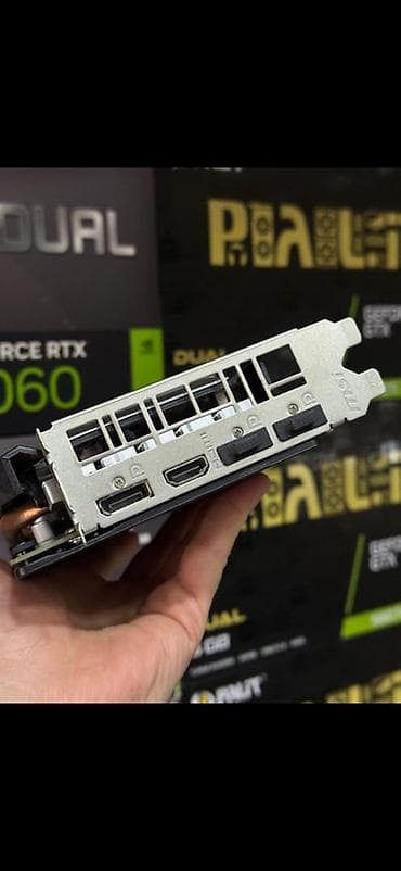 купить gtx 1060 ti: Videokart MSI GeForce GTX 1660 Ti, 6 GB, İşlənmiş — 3