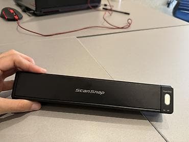 Ricoh ScanSnap iX100 portativ skaneraparatı satılır yenidir istifadə