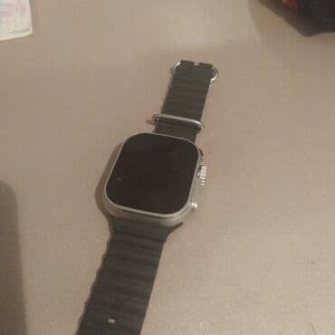 купить аэрогриль в баку: Б/у, Смарт часы, Apple, Сенсорный экран, цвет - Серебристый — 1