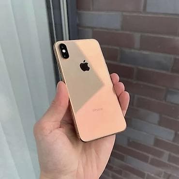 IPhone Xs, 256 GB, Qızılı, Simsiz şarj