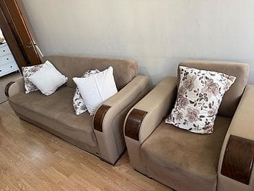 kunc divanlar 2020: Divan, İşlənmiş, Açılan, Bazalı, Vеlur parça, Çatdırılma yoxdur — 5