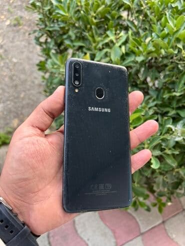 galaxy a35 qiymeti: Samsung Galaxy A20s, 64 GB, rəng - Qara, Barmaq izi — 2