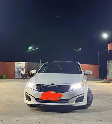 masin satis sayti: Kia Optima (ağ rəng), sedan, SX GDi - Kuzov: 4 qapılı sedan, ağ rəng — 6