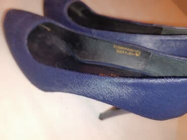 Toy paltarları və aksesuarları: Tuflilər, Ölçü: 38, rəng - Göy, Yeni — 1