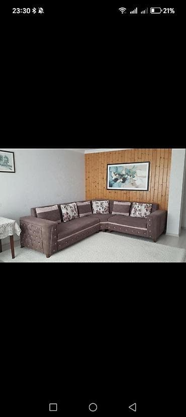 Künc divan, İşlənmiş, Açılmayan, Bazasız, Çatdırılma yoxdur