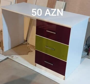 Mebel dəsti – paltar dolabı və iş masası - Paltar dolabı: 200 sm