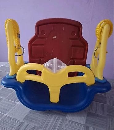 Uşaq yelləncəyi – asma tip - Material: möhkəm plastik konstruksiya - — 1