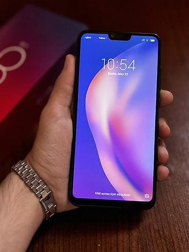 a70 orjinal ekran: Xiaomi Mi 8 Lite, 64 GB, rəng - Göy, 
 İki sim kartlı — 4