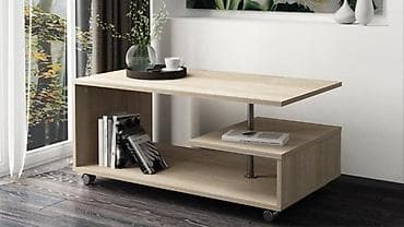 Masalar: Jurnal masası, İşlənmiş, Açılmayan, Laminat, Dördbucaq masa — 1