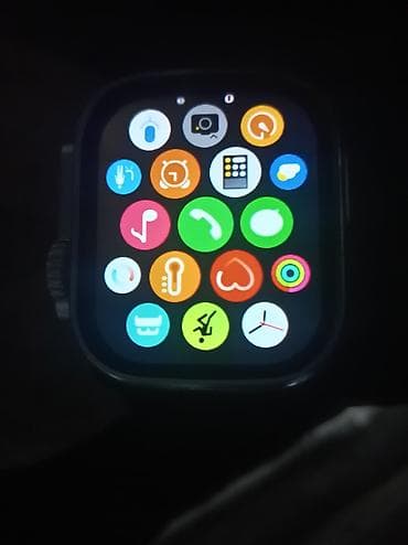 x8 ultra smartwatch qiyməti: Smart saat, Smart, Sensor ekran, rəng - Qara — 5