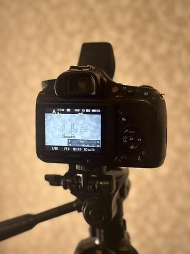 sony erikson: Sony Alpha A58 fotoaparat Çox az işlənib çapılmayıb,çantası kəməri — 2