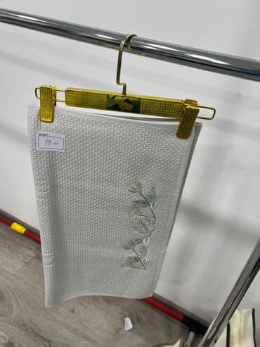 Mətbəx üçün rəng - Boz Pambıq Dəsmal — 38