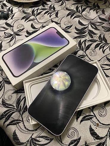 iphone 17 dubai: IPhone 14, 128 GB, Deep Purple, Face ID — 2