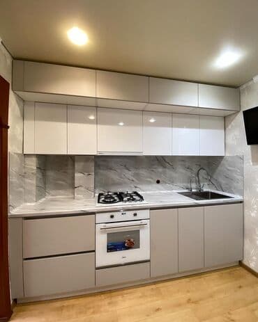 Ev üçün mebel: Sifarişlə mətbəx dəsti, Özü çəkən petlələr, Kredit yoxdur, Pulsuz çatdırılma — 2