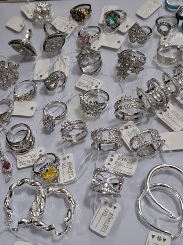 gümüş kişi üzükleri: Üzük, Gümüş, Qaşsız — 7