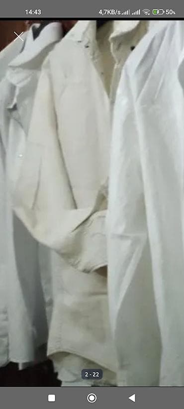 köyney: Köynək, Kiğılı, rəng - Ağ — 9