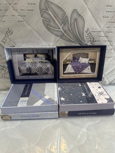 qızdırıcı döşək: Moon Star yataq dəstləri. Tək nəfərlik dəst. Döşək üzü - 160*240 sm — 2