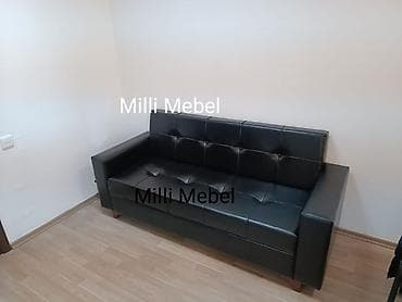 Диван, Новый, Нераскладной, Без подьемного механизма, Кожа, Бесплатная доставка в черте города