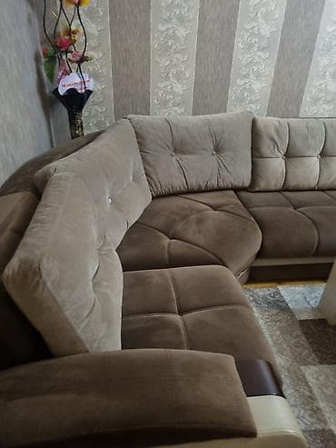 ucuz divanar: Künc divan dəsti - Forma: L-şəkilli/künc konstruksiya, geniş oturma — 4