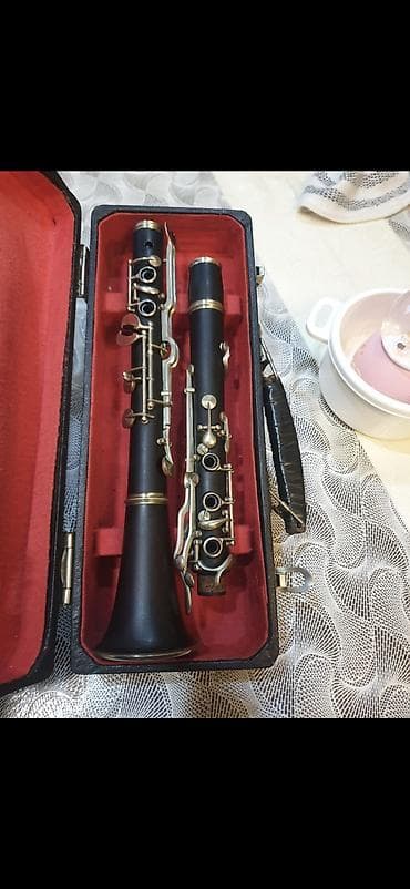 akustik gitara qiymətləri: A klarnet ağac xamer şimid kliqson əla vəzitdə çat yoxdur tebiri — 7