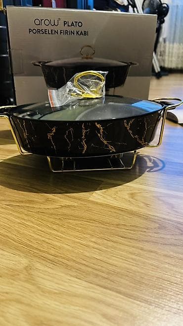 xrustal stekan olcusu: Tel:099-597-75-75 Arow Plato porselen fırın qabı – servis və isti — 1