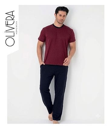 topdan geyim: OLIVERA Homewear – kişi ev geyimi dəsti Topdan qiymetine verilir — 1